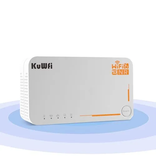 KuWFi 5G Mobiler WLAN Router AX3600