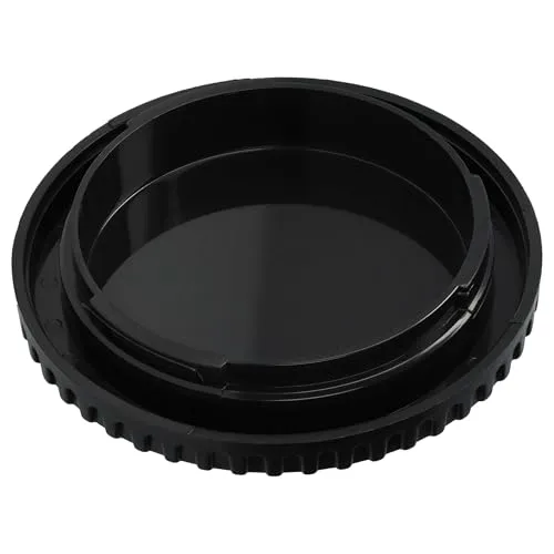 vhbw Gehäusedeckel kompatibel mit Canon EOS 1000D, 1100D, 1D, 20D, 30D, 350D, 400D, 40D, 450D, 500D Kamera, DSLR - Kunststoff, Schwarz