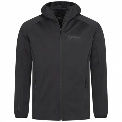 Jack Wolfskin Herren Feldberg Hoody M Jacket, winddicht & wasserabweisend - Funktionsjacke aus elastischem Material, atmungsaktiv und geschmeidig, ideal für Outdoor-Aktivitäten, bluesign-zertifiziert und ausgezeichnet mit dem Grünen Knopf.
