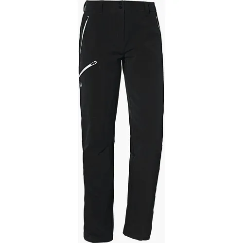Schöffel Damen Pants Ascona Warm L - Wanderhose für jedes Wetter: 4-Wege-Stretch, wasserabweisend und atmungsaktiv für optimalen Komfort bei Outdoor-Aktivitäten.