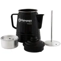 Perkomax Perkolator per-9-s - Kaffeebereiter in Schwarz, perfekter Genuss für aromatischen Kaffee zu Hause
