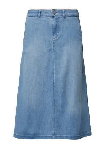 Comma Midirock aus elastischem Denim von comma,