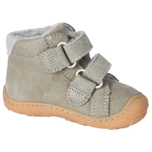 RICOSTA GEDO Stiefel für Kinder - Hochwertige Lauflernschuhe aus echtem Leder mit warmem Innenfutter und Klettverschluss. Ideal für komfortable Schritte und nachhaltige Qualität, Made in Europe.