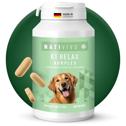 NATIVIVO K1 Relax Komplex Beruhigungsmittel für Hunde