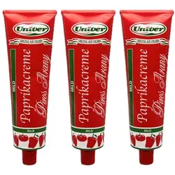 Univer Sparset Paprikacreme mild 3 x 160 g