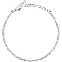 Valeria Armband 89086329 aus recyceltem 925er Silber in lila von Valeria
