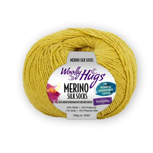 MERINO SILK SOCKS - Woolly Hugs von PRO LANA|Farbe 223|100 g / ca. 420 m Wolle