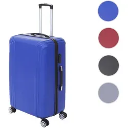 HWC-D54 Hartschalenkoffer Trolley 60x42x26cm blau