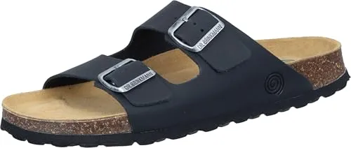 Dr. Brinkmann Bonillo Pantoletten 42 EU - Bequeme Schlupfschuhe aus echtem Leder mit gepolstertem Naturform-Fußbett, ideal für den Alltag, Kategorie: Clogs & Pantoletten für Herren