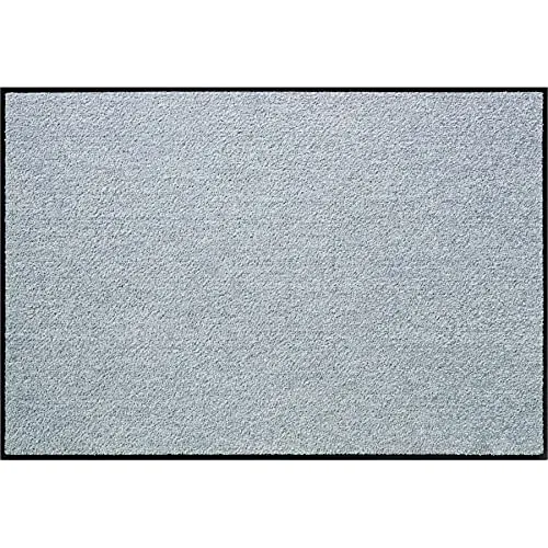 Salonloewe Fußmatte waschbar, Silbergrau, 60x85 cm - (SLU6020-60X85) - Teppiche, Dämm- & Schutzmatten - waschbar und mit rutschfester Unterseite für mehr Sicherheit im Eingangsbereich.