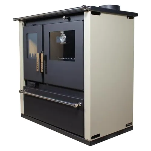 EEK  Verso CS Plus Küchenofen Kaminofen Holzherd 7.7 kW - Ivory