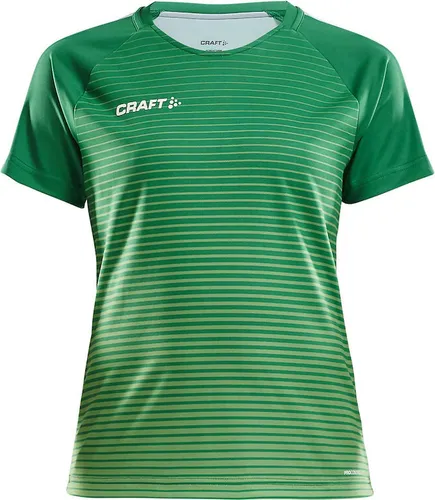 Craft Pro Control Stripe Trikot Kurzarm Damen - Grün