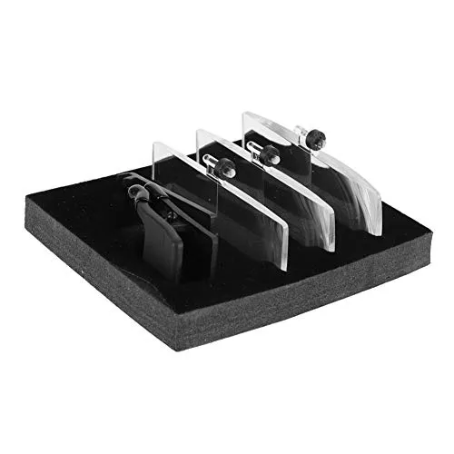 Brillentyp Lupe Aufstecklupe 1,5X 2,5X 3,5X Vergrößerung Kunststoffetui Aufsteckbrillentyp Lupe Lupe