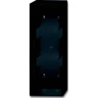 Busch-Jaeger 1703-885 AP Gehäuse 3-fach - Aufputz-Gehäuse für Lichtschalter, ideal für modulare Installationen mit elegantem, mattem Finish in Schwarz.
