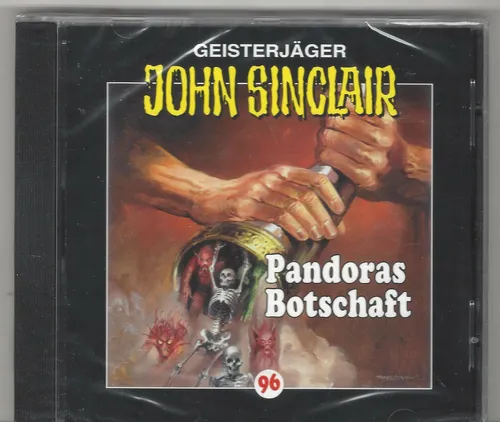 JOHN SINCLAIR CD Folge 96 PANDORAS BOTSCHAFT   Cd Neu