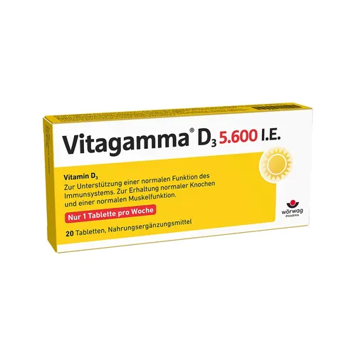 Vitagamma D3 5600I.E. 20 St