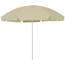 furnicato Sonnenschirm Strandschirm Sandgelb 300 cm gelb 265 cm