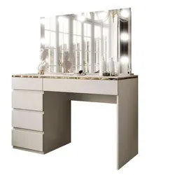 Lookway Schminktisch AURORA II ELITE KASCHMIR in beige von Lookway