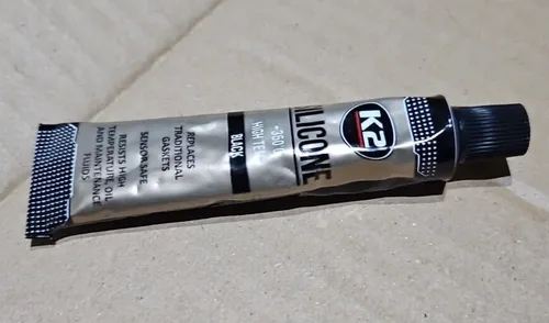 K2 Silikondichtmasse, bis 350 °C hitzebeständig, schwarz, 21 g