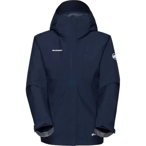 Mammut Treeline Light HS Hooded Jacket Women MARINE XL - Funktionsjacke für Damen, leicht und atmungsaktiv, ideal für Trekking und Outdoor-Aktivitäten.