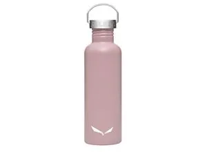Salewa Aurino Edelstahl Trinkflasche 1l - Pink-Rosa, One Size - Trinkflaschen, robuste Edelstahl-Konstruktion, ideal für Outdoor-Aktivitäten und hält Getränke lange kühl oder warm.