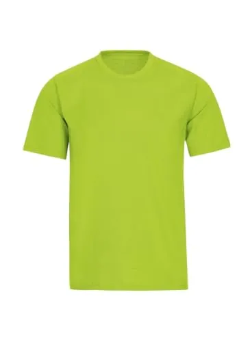 Trigema Herren T-Shirt Deluxe Baumwolle - Stylisches Unisex T-Shirt aus 50% Baumwolle, 50% Polyester, mit klassischem Rundhals-Ausschnitt. Ideal für Freizeit und Sport!