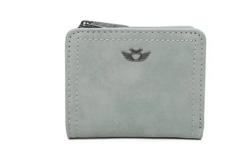 Fritzi aus Preußen Geldbörse Vintag Aurelie - Elegante Geldbörse in Lime, mit 8 Fächern für Karten und Münzen. Klein, handlich und aus hochwertigem Material für stressfreies Bezahlen.