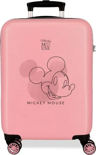 Disney Mickey Outline ABS Rollkoffer 55cm