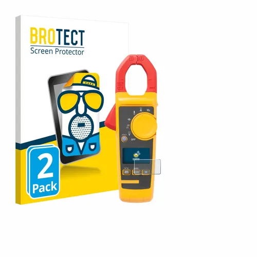 2x Schutzfolie Matt für Fluke 325 Displayschutz Antireflektierend