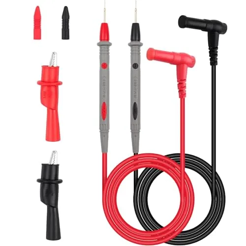 Messleitungen mit Krokodilklemmen, 1000V / 20A Multimeter Kabel