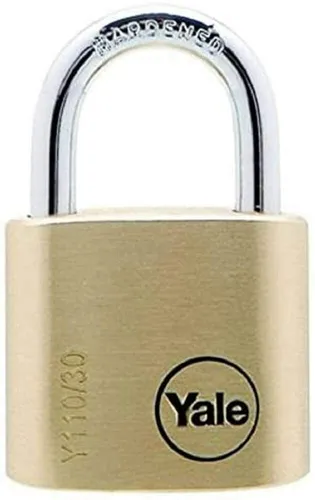 Yale® Vorhängeschloss Vorhangschloss 31mm Koffer Bügelschloss inkl. 3 Schlüssel