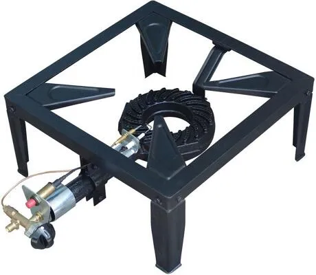 BlueCraft Hockerkocher, 4-beinig, 10,5 kW, mit Zündsicherung