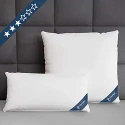 casimum 3-Kammer-Kopfkissen COMFORT Daunenkissen – 80x80 & 40x80 - Ergonomisches Daunenkissen für optimale Schlafqualität – mit OEKO-TEX® MADE IN GREEN für nachhaltigen Komfort, ideal für Allergiker und alle Schlaftypen.