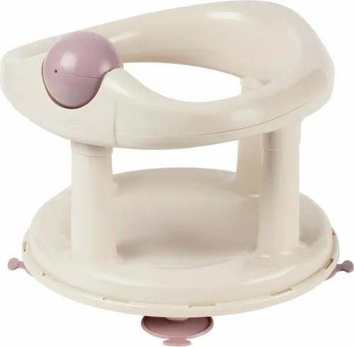 Bebeconfort Drehbarer Badewannensitz, Badewannensitz, Ergonomisch, 6 Monate bis 12 Monate, 0-10 kg, Beige
