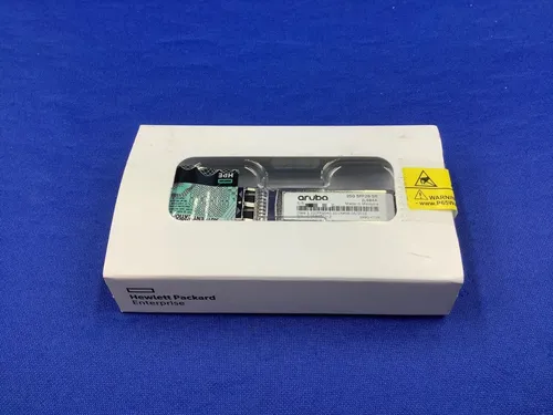 Aruba 25G SFP28 LC SR 100M MMF - Hochgeschwindigkeits-Transceiver - Netzwerk-Switches mit 25G SFP28-Technologie für blitzschnelle Datenübertragung über Multimode-Fasern bis zu 100 Metern.