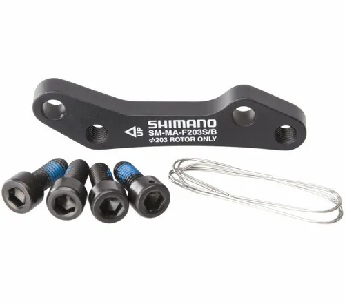 SHIMANO Scheibenbrems-Adapter von IS-Bremssattel auf Boxxer-Gabel, Vorne, IS, Bo