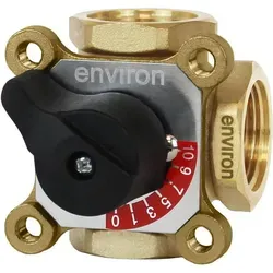 Environ 3-Wege-Mischer 25-10 – Messing | PN10 | 3× 1