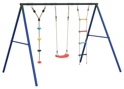 vidaXL Schaukel-Set mit Schaukelsitz und Kletterschaukel