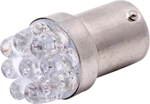 Spahn Kugellampe LED Lampe 1142 wie 12V 10W rot BA15S