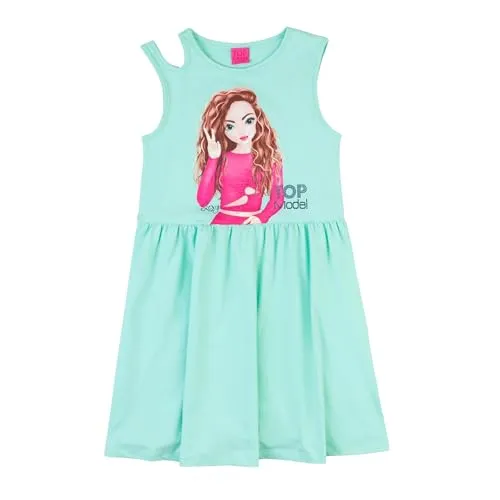 TOPModel Mädchen Kleid mit Lexy 75017 grün, Größe 152, 12 Jahre