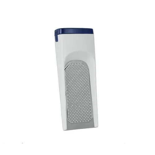 Metaltex Muskatreibe 194525010, silberfarben/blau - Edelstahl Muskatreibe in elegantem Design, ideal für das mühelose Reiben von Muskatnüssen, perfekt für Ihre Küche.