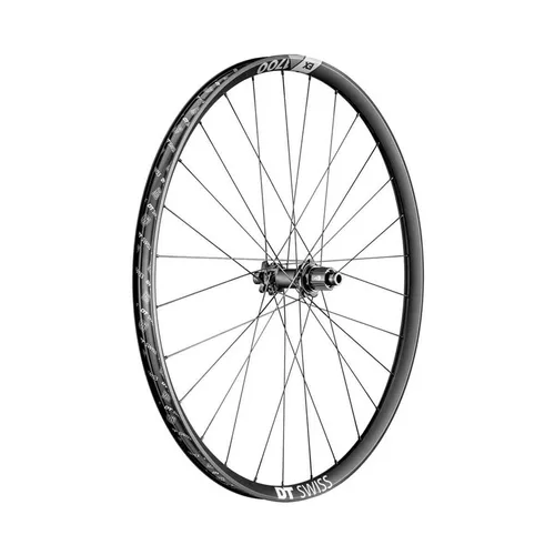 DT-Swiss EX 1700 Spline DB 29 Zoll Hinterrad - Hochwertiges 30mm Alu-Hinterrad mit IS-6Loch für Shimano 12SP, ideal für anspruchsvolle Mountainbiker und optimale Performance im Gelände.