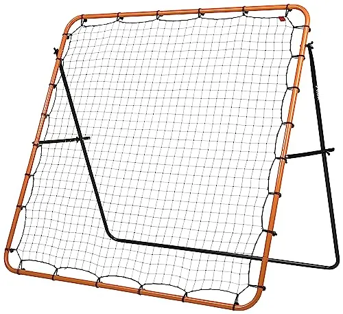 Stiga Rebounder Kicker 15 - Stabiler Fußball-Rebounder - Spiele im Freien: Ideal für individuelles Training oder mit Freunden, wetterfestes PE-Netz und verstellbarer Winkel für vielseitigen Einsatz.
