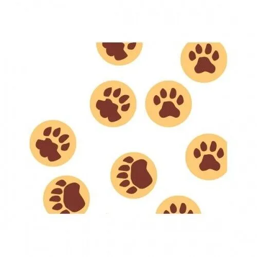 Konfetti Raubtierspuren, 30 Stück