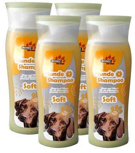 Reinex Fellpflege Reinex PET´S WORLD Hundeshampoo, verschiedene Sorten und Mengen, 300 ml, (4-St)