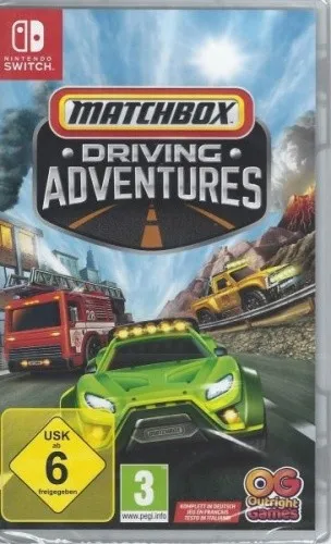 Matchbox Driving Adventures - Switch [EU Version] - Spiele für Nintendo Switch: Erlebe spannende Abenteuer mit Matchbox-Fahrzeugen in sechs dynamischen Orten und im lokalen Mehrspielermodus.