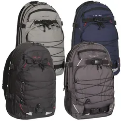 Forvert Laptop Louis Backpack - Dark Grey, OneSize - Rucksack mit gepolstertem 15 Zoll Laptopfach, ideal für Schule und Arbeit. Zusätzliche Fächer und verstellbare Gurte sorgen für Komfort und Ordnung.