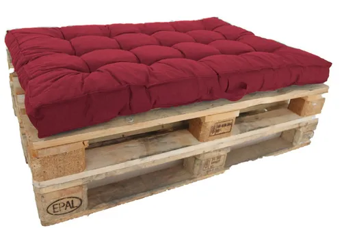 Home Feeling Palettenkissen 2er Set Palettenkissen, 120x80cm