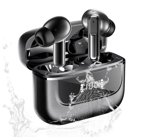 Valdus Elegante Damenuhr mit Bluetooth-Anruf & Fitnessfunktionen In-Ear-Kopfhörer (Luxuriöse kabellose Ohrhörer mit klarem Klang, ENC-Rauschunterdrückung, Touch-Steuerung und langer Akkulaufzeit für stilvollen Musikgenuss überall, Armbanduhr für Frauen mit Schlafanalyse & Musiksteuerung)