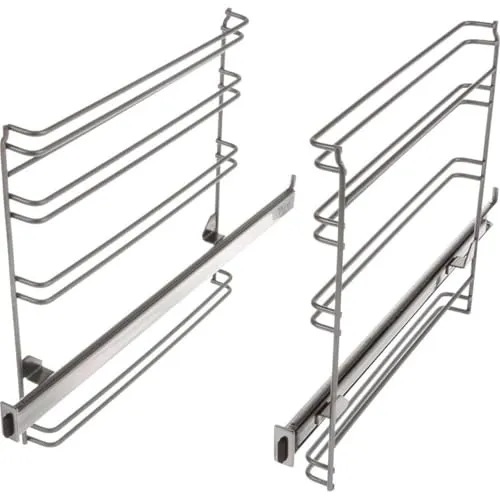 LUTH Premium Profi Parts Teleskopauszug 1-fach Paar (links und rechts) kompatibel mit Bosch Siemens 17007589 17000167 00577687 für Backofen Herd